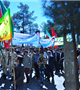 حضور پر شور کارکنان دانشگاه در راهپیمایی لبیک یا رسول الله 