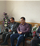 دیدار مسئولان شبکه بهداشت و درمان بافت با امام جمعه جديد اين شهرستان