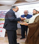 مراسم تودیع و معارفه مدیر شبکه و مرکز بهداشت بردسیر