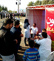 برپایی ایستگاه سلامت دانشکده علوم پزشکی سیرجان در همایش بزرگ پیاده روی همگانی این شهرستان 