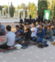 به مناسبت فرارسیدن ایام محرم؛ دانشجویان سیرجان قبور شهدا را غبارروبی کردند 