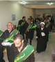 حضور خادمین مسجد جمکران در بیمارستان افضلی پور