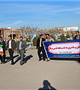 پیاده روی کارکنان مرکز بهداشت شهر ستان کرمان به مناسبت هفته ملی سرطان