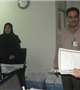 تجلیل از مقام زن در بیمارستان افضلی پور 