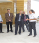 بازدید رییس دانشگاه از بیمارستان در حال احداث سیرجان
