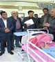  بازدید اعضای هیات رییسه دانشگاه از شبکه بهداشت ودرمان شهربابک