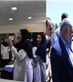 بازدید وزیر بهداشت از بیمارستان در حال ساخت سیرجان و حضور در جمع پرسنل این بیمارستان