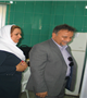 بازدید رئیس اداره خدمات بهداشت حرفه ای و مشاغل خاص وزارت بهداشت از خانه بهداشت کارگری برتر استان کرمان