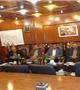 دیدار مدیر و جمعی از کارکنان بهداشت و درمان شهرستان بردسیر با فرماندار این شهرستان