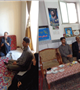 بازدید مدیر شبکه و پرسنل مرکز بهداشت بردسیر از خانواده شهدا و همکاران بازنشسته