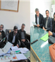 بازدیدمدیران حوزه بهداشت از مرکز بهداشت شهرستان شهربابک