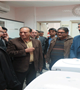 بازدید معاون درمان دانشگاه از بیمارستان ارزوئیه 