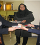 پرسنل کتابخانه بیمارستان افضلی پور تقدیر شدند