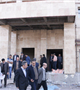 بازدید معاونان وزیر بهداشت از ساختمان در حال ساخت بیمارستان جدید زرند