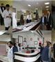 بازدید رئیس دانشگاه از بیمارستان های نظامی، خصوصی،خیریه و تامین اجتماعی سطح شهر کرمان