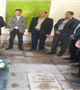  ادای احترام و نثار تاج گل بر مزار شهید دکتر حسین گرکانی اولین پزشک شهید  ایران