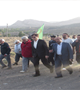 برگزاری همایش پیاده روی در شهرستان بافت