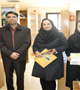 پرسنل کتابخانه بیمارستان افضلی پور تقدیر شدند