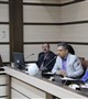 جلسه مراقبت های بهداشتی و درمانی در مقابله با کرونا ویروس در برنامه مادران