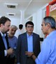 بازدید معاون مرکز مدیریت پیوند اعضای وزارت بهداشت از بخش دیالیز و کلینیک ام اس مرکز آموزشی درمانی شفا