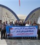مراسم پیاده روی و تجدید میثاق کارکنان پردیس دانشگاه با شهدا