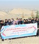 دانشجویان دختر دانشگاه در برنامه ورزشی کوهپیمایی شرکت کردند
