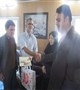 تجلیل از خدمات مسئول کارگزینی شبکه بهداشت و درمان شهرستان زرند