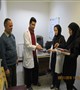 کارکنان بخش رادیولوژی بیمارستان کوهبنان تجلیل شدند