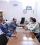 دیدار جمعی از مسئولین مرکز آموزشی درمانی افضلی پور با رئیس کلانتری24 کرمان