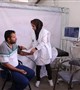 استقبال مردم از طرح بسیج ملی کنترل فشارخون در مرکز آموزشی درمانی افضلی پور