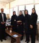بازدید رئیس و کارشناس اداره بیماری های خاص معاونت درمان دانشگاه از بخش های دیالیز و هموفیلی بیمارستان افضلی پور