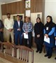 تقدیر از برندگان مسابقات دارت در مرکز آموزشی درمانی شهید بهشتی