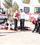 برگزاری تمرین حادثه انفجاردر مرکز نگهداری و پخش سیلندر گاز