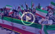 تجمع اعتراضی کادر سلامت دانشگاه‌ علوم پزشکی کرمان در محکومیت جنایات آمریکا و رژیم صهیونیستی